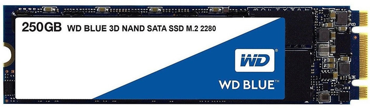 SSD диск Western Digital Blue 2.5 250Gb SATA III TLC 3D