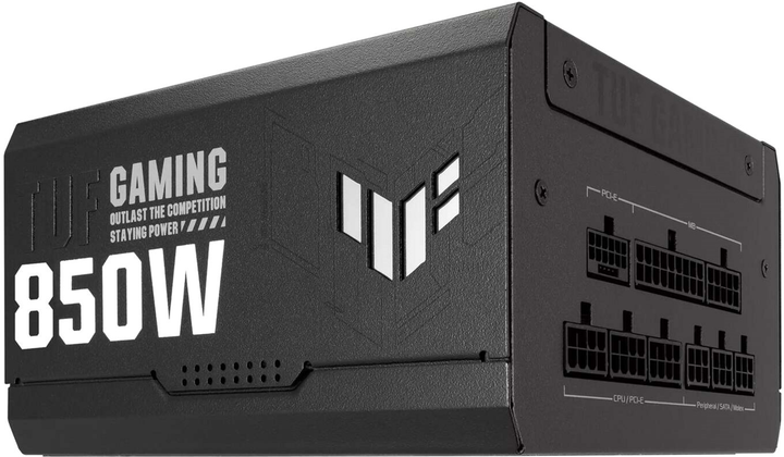 Блок живлення Asus TUF Gaming PCIE5 850 Вт (90YE00S2-B0NA00) - зображення 3