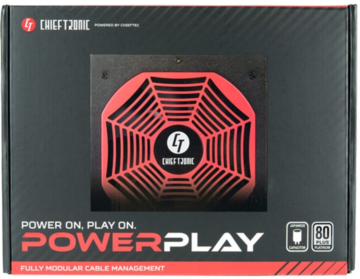 Блок живлення Chieftec Chieftronic PoВтerPlay Platinum GPU-850FC 850 Вт (GPU-850FC) - зображення 6