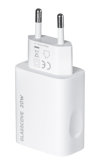 Сетевоe зарядное устройство Glasscove (USB, Type C) 3A 20W TC-012APQ20 (005577) - изображение 2