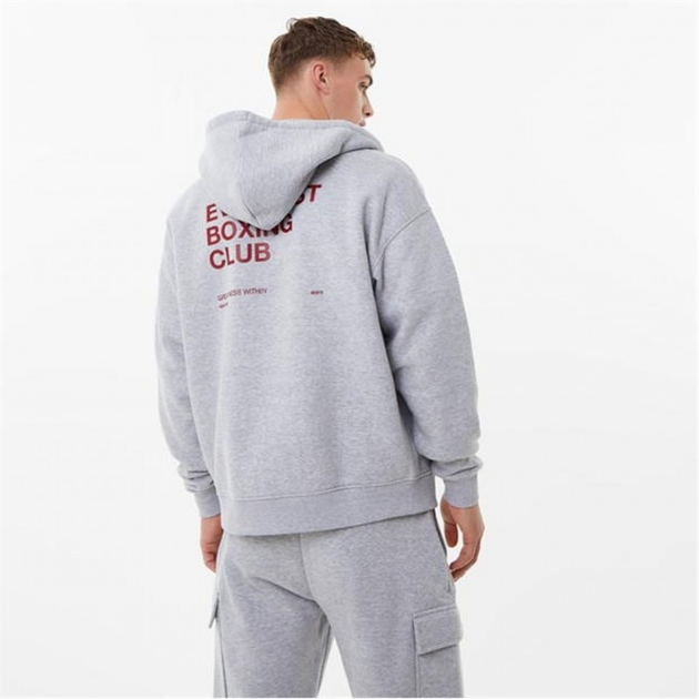 Толстовка Everlast Box Clb Zip Sn34 Grey Marl, L (48) (11861977) от ...