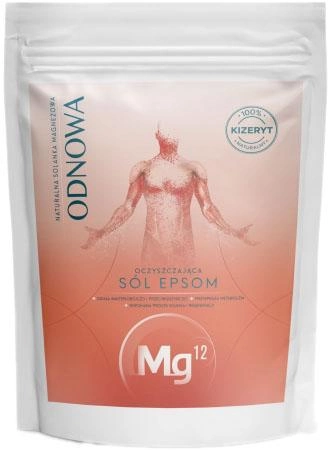 Сіль для ванни Mg12 Epsom Cleansing Salt Renewal 1 кг (5903357645717) - зображення 1