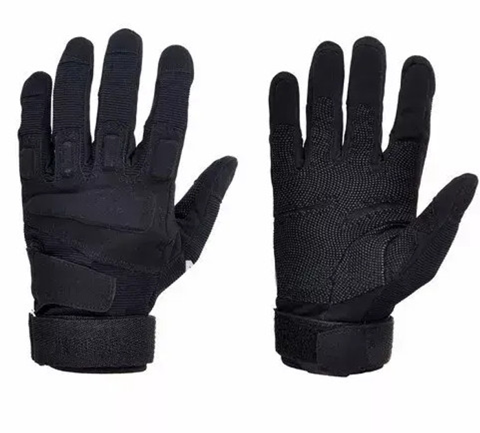 Перчатки защитные на липучке FQ16S003 Черный M (Kali) - изображение 2