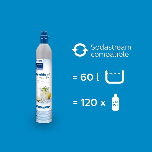 Cylinder CO2 do saturatora PHILIPS ADD913/10 - obraz 4