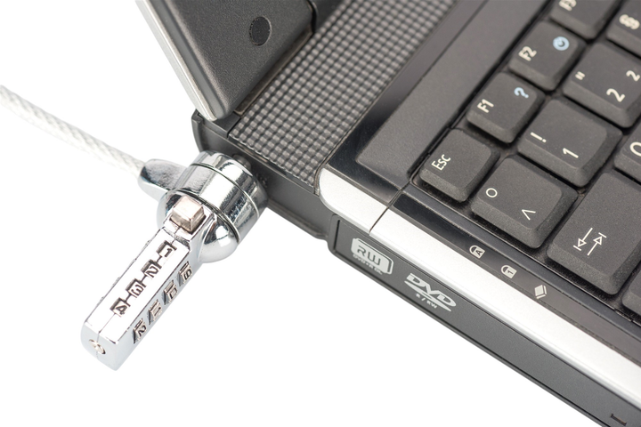 Замок для ноутбука Digitus Ednet Notebook Number Lock (4054007641342) - зображення 5