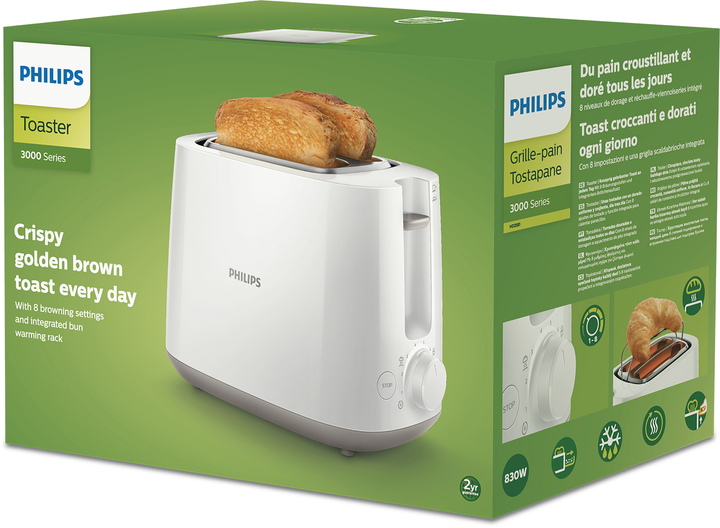 Тостер PHILIPS Daily Collection HD2581/00 - зображення 5