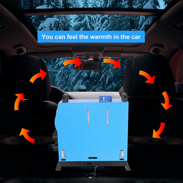 Автономный дизельный обогреватель Parking heater Webasto CNV NV-03 5KW 12-24-220V - изображение 5