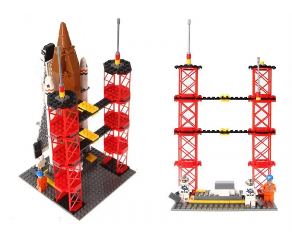 Конструктор для дітей Космічний шатл ракета ТК 25806 Outer Space KEYIXING 570 деталей - Фото 2 Конструктор для дітей Космічний шатл ракета ТК 25806 Outer Space KEYIXING 570 деталей - изображение 2
