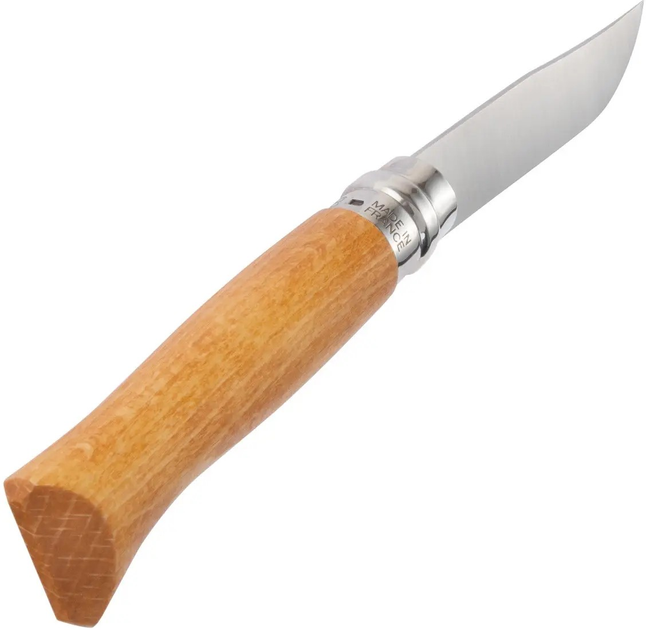 Туристичний ніж, вуглецева сталь Opinel Carbon Steel blister No.8 000402 - изображение 2