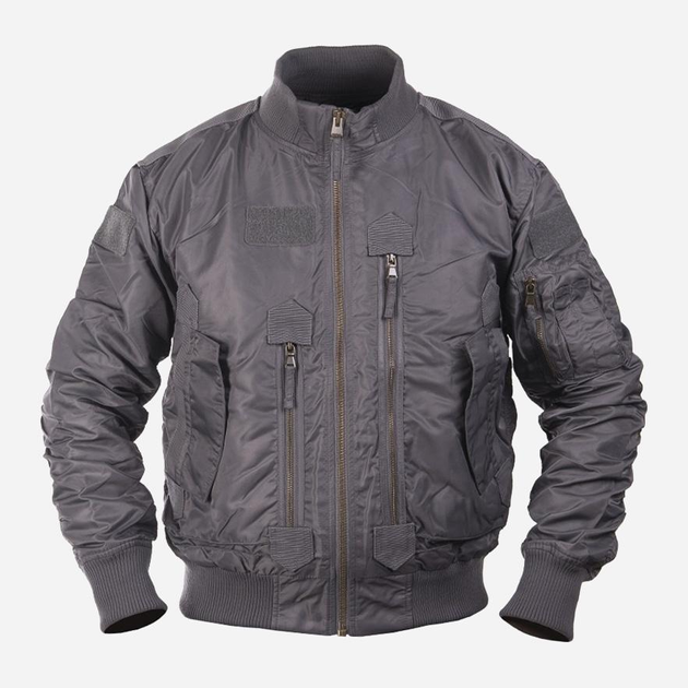 Куртка тактическая мужская MIL-TEC US Tactical Flight Jacket 10404608 2XL 1332 Urban grey (2000980619146) - изображение 1