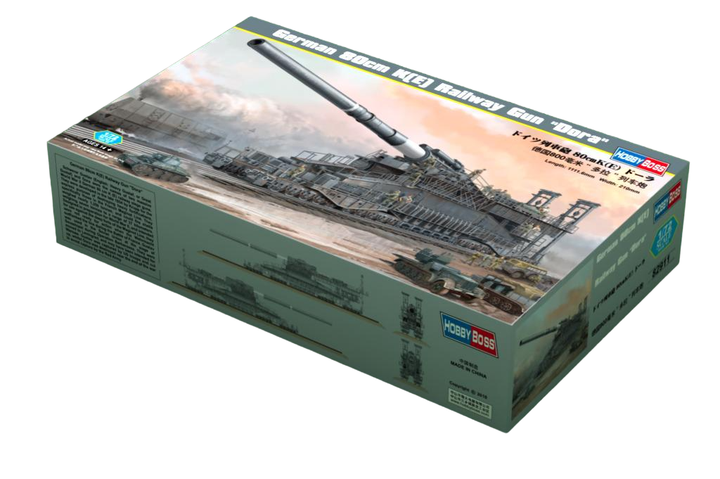トイガン G 19  G3r Железнодорожная пушка Hobby Boss Dora 82911 German IIWW 800мм K(E