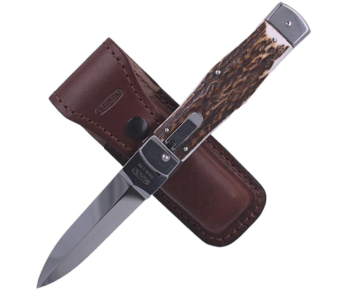 Складаний Пружинний Ніж Mikov Predator Deer Stag 241-NP-1/HAMMER 012892 - зображення 6