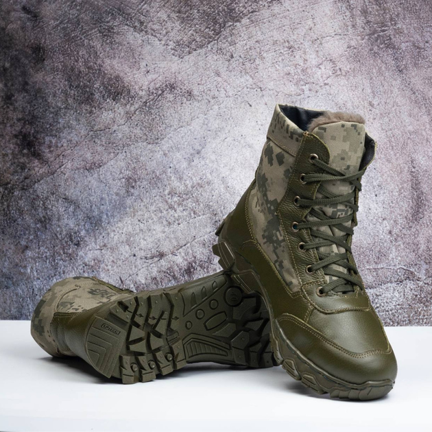 Женские Берцы Демисезонные Тактические Ботинки Кожаные 39р (25,5 см) MBD-000042-RZ39 - изображение 2