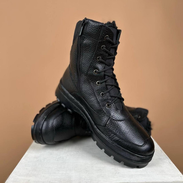 Демисезонные Берцы Тактические Ботинки Мужские Кожаные 49р (33 см) MBD-000077-RZ49 - изображение 1