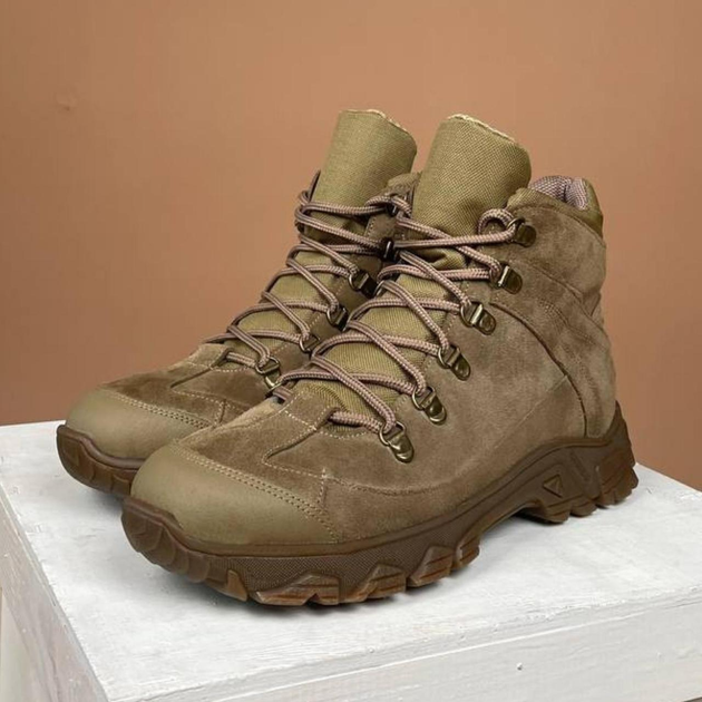 Демисезонные Берцы Тактические Ботинки Мужские Кожаные 48р (32 см) MBD-000049-RZ48 - изображение 1