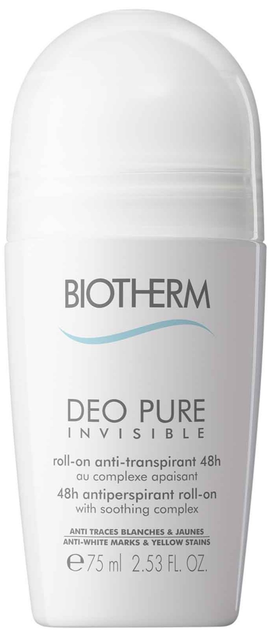 Антиперспірант Biotherm Deo Pure Invisible Roll-on 48H 75 мл (3605540856635) - зображення 1