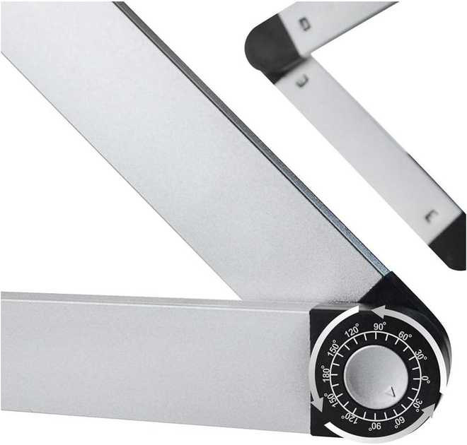 Портативний столик VHG S73 з охолодженням для ноутбука Laptop Table, Silver - изображение 5