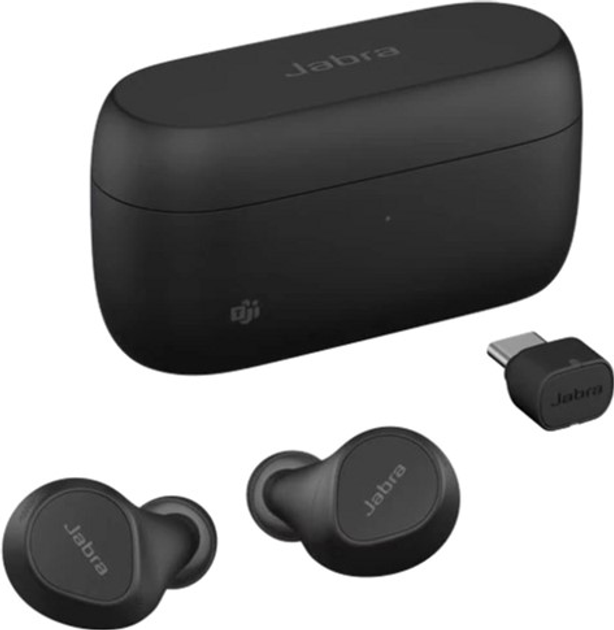 Słuchawki Jabra Evolve2 Buds USB-C MS Czarny (20797-999-899) - obraz 1