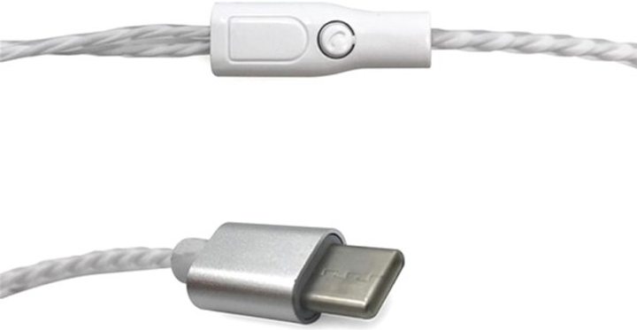Słuchawki Media-Tech Magicsound USB-C Biały (MT3600W) - obraz 3