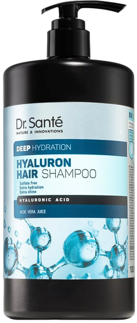 Szampon Dr.Sante Hyaluron Hair Deep 1000 ml (8588006040210) - obraz 1