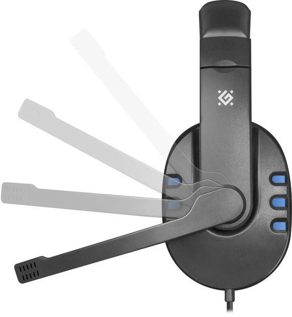 Навушники Defender Warhead G-160 Black/Blue (4714033641180) - зображення 4