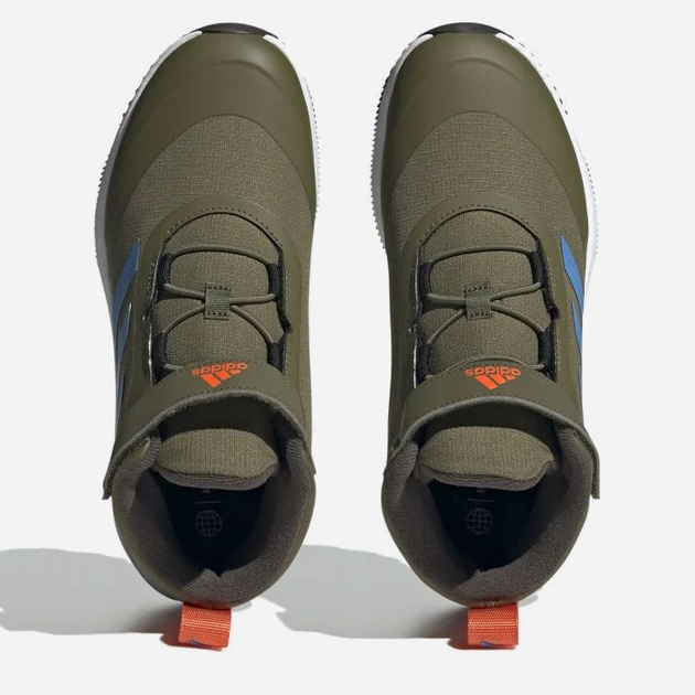 Підліткові черевики для хлопчика adidas FortaRun ATR EL K GZ2199 36.5 Оливкові (4065427560748) - зображення 5