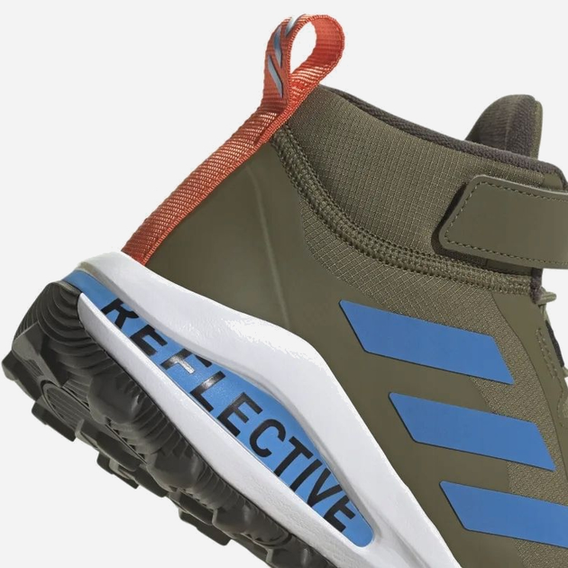 Підліткові черевики для хлопчика adidas FortaRun ATR EL K GZ2199 36.5 Оливкові (4065427560748) - зображення 7