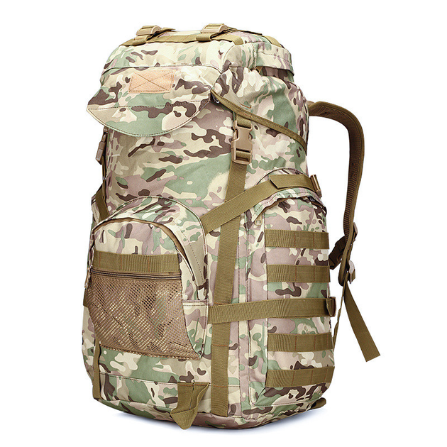 Рюкзак тактичний 50 л. багатофункціональний армійський AOKALI Outdoor A51 (Camouflage CP) - зображення 1