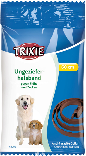 Ошейник для собак Trixie 3906 Био против блох и клещей 60 см ...