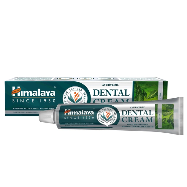 Pasta do zębów Himalaya do codziennego użytku Natural Fluoride 100 ml (8901138500306) - obraz 1