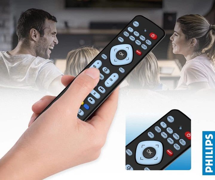 Універсальний пульт ДК Philips Perfect replacement 8 в 1 (SRP2018/10) - зображення 2