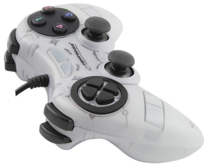 Przewodowy gamepad Esperanza Fighter PC Biały (EGG105W) - obraz 3