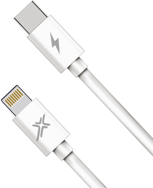 Kabel Grand-X Type-C - Lightning Fast Charge for iPhone 20W Biały (5902768707151) - obraz 2