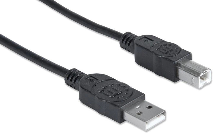 Kabel Manhattan USB 2.0 AM-BM 5 m (766623337779) - obraz 2