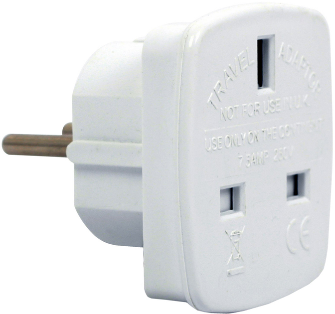 Power adapter Gembird UK-EU 7.5 A (8716309079358) - obraz 1