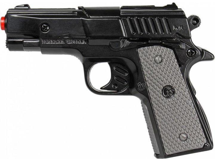 Pistolet Gonher Policyjny Metalowy 8 naboi (8410982004668) - obraz 1