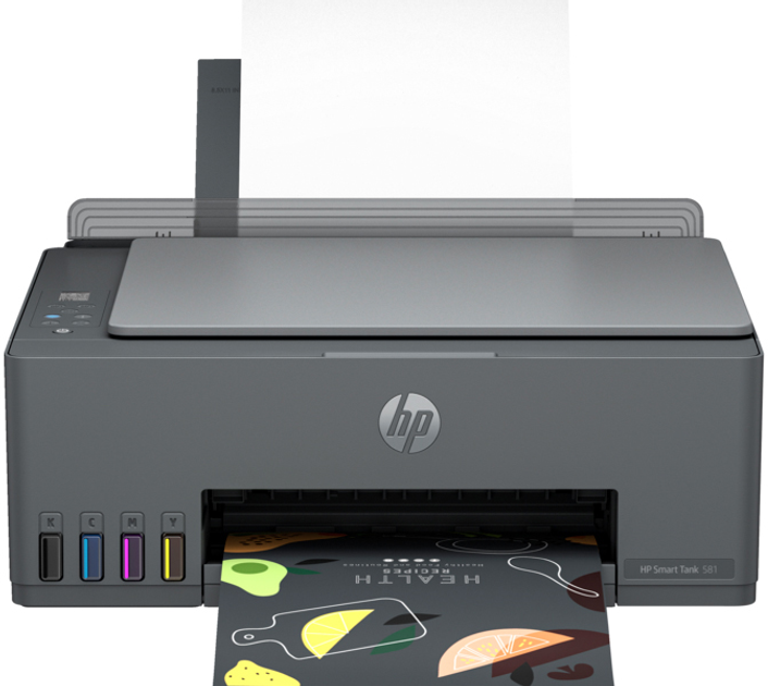 Urządzenie wielofunkcyjne HP Smart Tank 581 with Wi-Fi, Bluetooth (0196548866960) - obraz 4