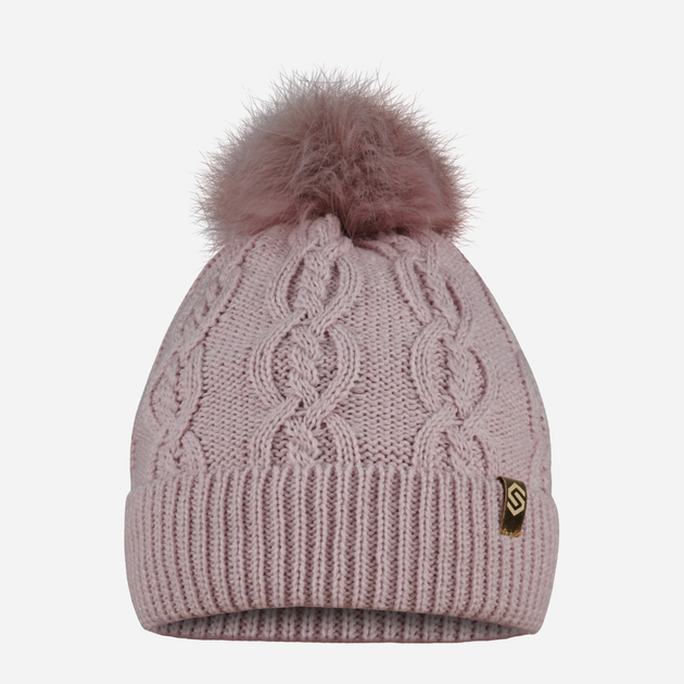 Czapka zimowa damska STING Hat 14S One Size Różowa (5905999070186) - obraz 1