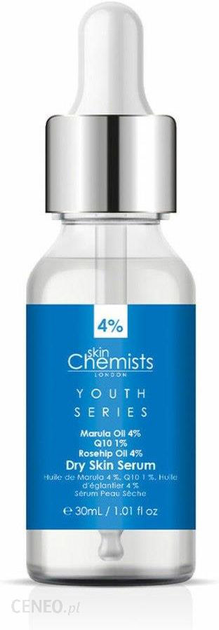 Serum do twarzy Skin Chemists LondonYouth Series Marulua Oil 4%, Q10 1%, Rosehip Oil 4% Dry Skin Serum 30 ml (5060881926061) - obraz 1