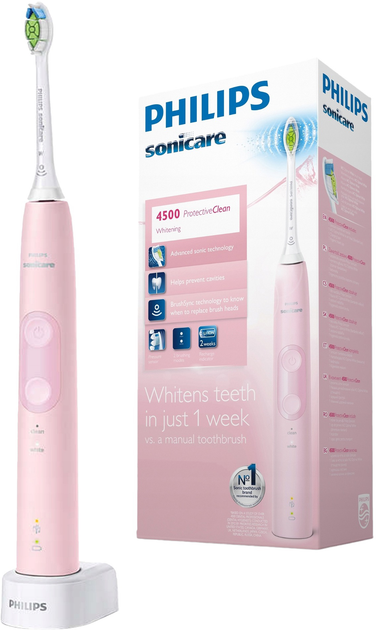 Szczoteczka elektryczna PHILIPS ProtectiveClean 4500 Sonicare HX6836/24 - obraz 3