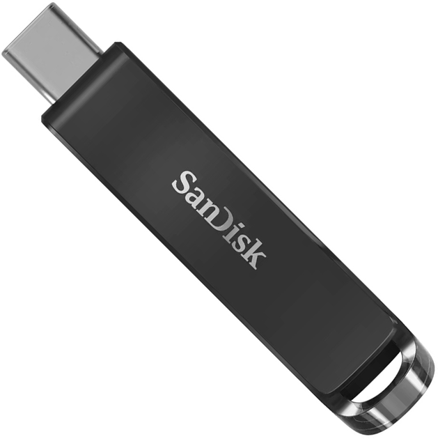 Флеш пам'ять USB SanDisk Ultra 128GB USB Type-C Flash Drive Black (SDCZ460-128G-G46) - зображення 1