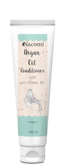 Odżywka do włosów Nacomi Natural Argan Oil Conditioner with Pro-Vitamin B5 150 ml (5902539703344) - obraz 1