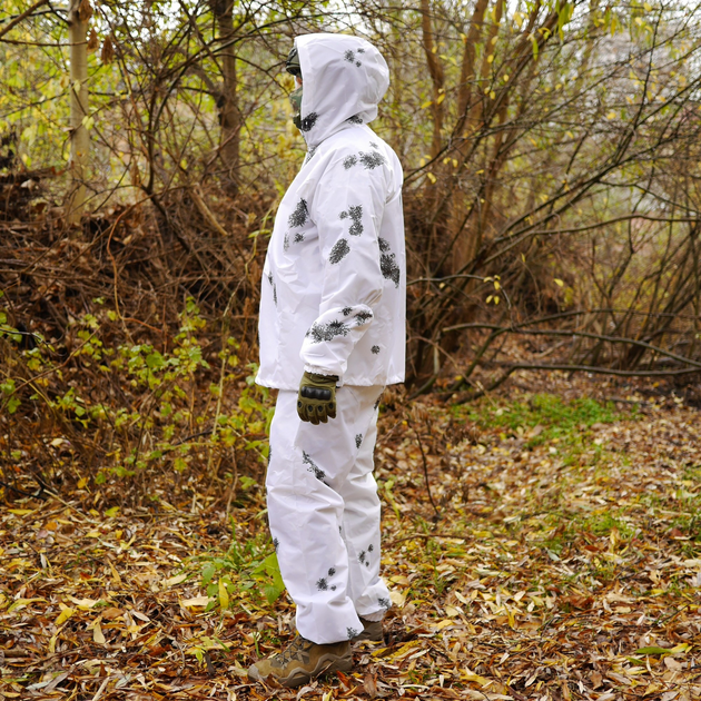 Тактический костюм дождевик клякса водонепроницаемый маскировочный - изображение 2