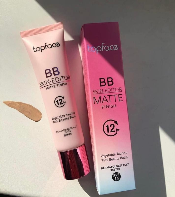 TopFace BB крем Skin Editor BB Matte Finish Beauty Balm 30 мл №1 ...