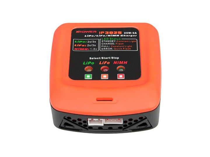 Зарядний пристрій IP3025 - LiPo/LiFe/NiMH 25W/3A IPower - зображення 2