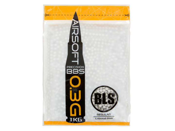 Шары BLS PRECISION BB PELLETS – 0.30g -3333шт - 1kg, BLS - изображение 1