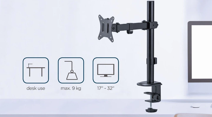 Uchwyt do monitora 17-32" Gembird MA-D1-03 - obraz 13