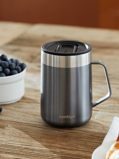Термокухоль Contigo Streeterville with Handle 420 мл Sake 2174673 (06800465) - зображення 9