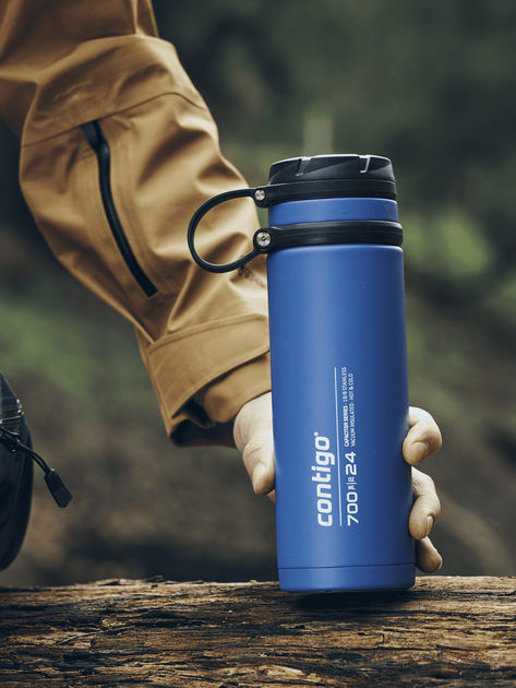 Термобутылка Contigo Fuse 720 мл Синий 2156006 (06800463) - изображение 7