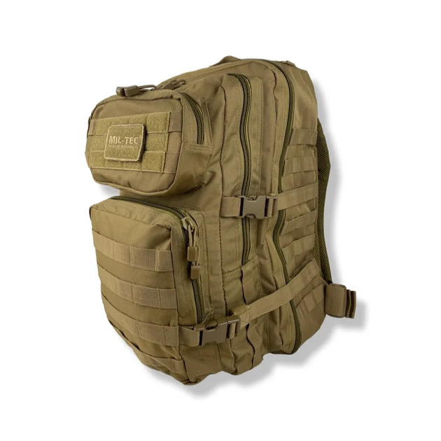 Рюкзак тактичний 36 літрів Mil-Tec Large Assault Pack Coyote - зображення 1